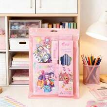 Back To School Essential! KpopDemonHunters Stationery Set - The Top Choice For Students Who Love High Visuals. Perfect As Class Recognition Souvenir Or Birthday/Valentine's Day Gift. - Multicolor - View 7