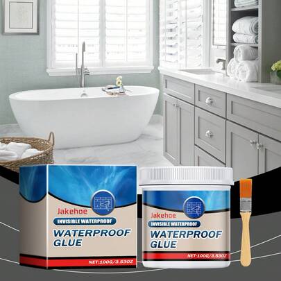 Invisible Waterproof Sealant, Tile Wall Crack Waterproof Leak Repair Material, Waterproof Coating