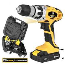 OISE ART STORE Trapano Avvitatore A Batteria A Litio 20v Cordless Mandrino 13 Mm  Led Work - - Multicolore - Visualizzare 1