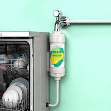 淋浴喷头净水器滤芯，家用热水器预过滤器，浴室水龙头淋浴喷头通用净水器替换滤芯 - 綠色 - 查看 5