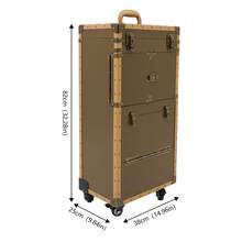 SanBouSi 1PCS Hairdressing Case Hairdressing Tool Organiser Hairdressing Box Hairdressing Case - Gold - View 10