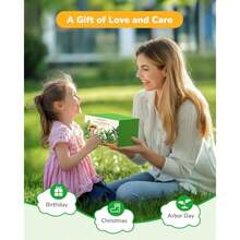 Gardening Set Toys Quality Garden Tool Kit For And Toddlers Includes Two Shovels Garden Hat Rake Apron Gloves Watering Can And Tool Bag GreenChildren's Growth Games, Fun And Joyful, Essential For Childhood - Agreen - View 7