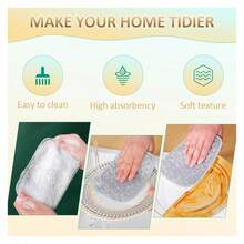 New Multi-Purpose Wet And Dry Wire Dishcloth, Reusable Metal Scrubbing Pad Sponge Cloth, Non-Scratch Wire Dishcloth For Cleaning Kitchen Dishes, Sinks - A - View 10