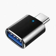 USB-C 公头转 USB 母头 OTG 转换器，适用于 USB 风扇音箱 - 預設 - 查看 8