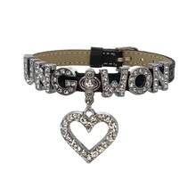 Bracelet EN/HYPEN, JAKE, NIKI, SUNGHOON Bracelet Essentiel pour Fan, Bracelet Nom de Groupe de Garçons Kpo/P, Lettre en Strass Blanc Y2K Cool Mignon, Décoration de Poupée, Décoration de Bâton Lumineux, Cadeau d'Anniversaire, Cadeau de Fête - Multicolore - Voir 11
