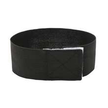 15 unidades/lote Brazalete elástico negro Brazalete Respeto Funeral Luto Equipo deportivo Fútbol - Negro - Ver 4