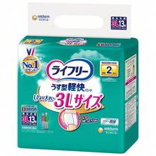 パンツタイプ うす型軽快パンツ 3Lサイズ 13枚 2回吸収 大きいサイズ 大人用おむつ [ 一人で歩ける方] - 3Lサイズ&単品 - チェックする 4