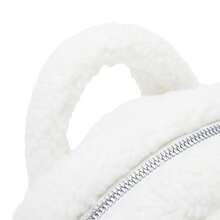 Adidas Women's Backpack W FLUFFY BP Sports Casual Backpack Student Backpack Daily Backpack KB5958 - Hanyu White - View 2