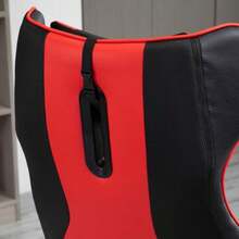 Ergonomic Gaming Chair With Rocking Function, Made Of Steel, Black And Red, 67 X 75 X 106-112 Cm - Multicolor - View 7