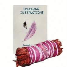 Incenso de Sálvia Sangue de Dragão, Tamanho 3,94 polegadas, Incenso de Sálvia para Limpeza Doméstica, Limpeza de Cristais, Presentes de Natal, Varetas Decorativas para Fumar - multicolorido - Ver 6