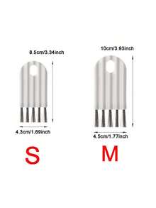 2pcs Portable Multi-Functional Kitchen Cleaning Brush, Groove Brush, Keyboard Brush, Bottle Cleaning Brush, Crevice Duster Brush, Cleaning Supplies - Multicolor - View 11