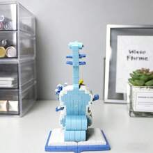 500片装梦幻镀金小提琴成人积木套装，重现古典乐器的优雅气质，适合馈赠和收藏。 - FA0040 - 查看 7