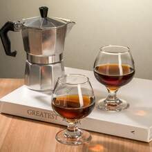 6pcs Stemware Glasses, Clear Wine Glasses, Liquor Glasses, Whiskey Glasses, XO Glasses, Alcohol Specific Cups - Transparent - View 4