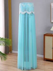 1pc Cylindrical Air Conditioner Dust Cover, Universal Top Lid Cloth, Can Start AC Without Removing Dust Cover - Multicolor - View 19