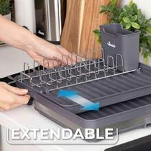 Pos-37047 Dish Drainer Stainless Steel Darkgray - 如圖 - 查看 3