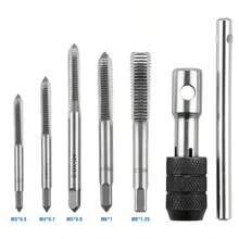 12pcs Metric Hand Tap And Die Set - M3-M12 Thread Plug Gauge Straight Flute Taps, Metal Thread Processing, Thread Cutting Tools, Suitable For Internal And External Thread Processing, Household Essential - One Size - View 3