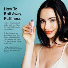 Grace & Stella Under Eye Brightener Roller - Airplane Travel Essentials - Travel Size Toiletries - Retinol & Caffeine Eye Serum For Puffiness, Dark Circles, Wrinkles - Vegan Skincare (15ml / 0.51floz) - 眼部滾珠精華(15毫升/0.5液盎司) - 查看 6