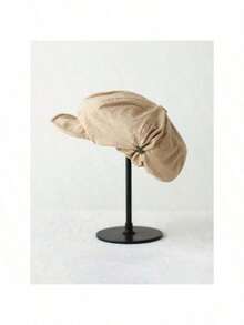 Beret・Retro Artistic Style Newsboy Cap | Large Size, Three-Dimensional, Makes The Face Look Smaller・Slouchy Style, Versatile | A Must-Have For Artistic Style Women To Go Out In Spring And Autumn・Retro Wear | New Style, Breathable・Japanese Painter Hat Elements - Nhiều màu - Xem 14