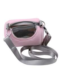 1 pezzo Mini zaino da viaggio per criceti, design con cerniera, materiale in poliestere, adatto per criceti e altri piccoli animali domestici, forniture per animali domestici, accessori per piccoli animali domestici, trasportino portatile per animali domestici - Multicolore - Visualizzare 6