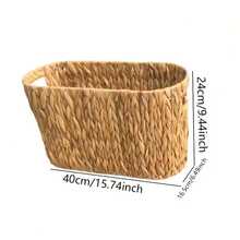 Toilet Paper Storage Basket, Toilet Paper Holder With Storage Space For Up To 8 Rolls, Coastal-Style Bathroom Decor, Rattan Bathroom Accessories - 卡其色 - 查看 10