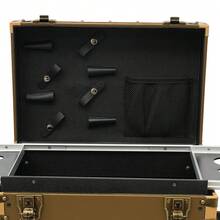 SanBouSi 1PCS Hairdressing Case Hairdressing Tool Organiser Hairdressing Box Hairdressing Case - Gold - View 6