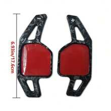 2pcs ABS Plastic Gear Shift Paddle Shifter For Audi A3 A4L A6L A8 Q3 Q5 Q7 S6 S7 - Audi A3 A4L A6L A8 Q3 Q5 Q7 S6 S7 - View 4