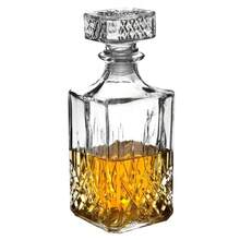 OISE ART STORE Bottiglia Vintage Per Liquore Wiskey Cognac Scotch In Vetro Con Tappo 9x23cm - - Multicolore - Visualizzare 3
