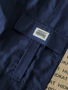 Hidkat Women's Lightweight Breathable Solid Color Casual Drawstring Waist Jogger Pants With Large Pockets, Suitable For Everyday Wear, Spring/Autumn - Blue - View 7