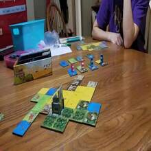 Kingdomino Game Night Strategy Board Game - Interactive Family Party Fun With Colorful Castle Blocks, Multi-Language Instructions (English, French, Spanish), Perfect For Family Gatherings & Holiday Gifts,A Board Game Suitable For Family Gatherings And Friend Gatherings, An Ideal Gift - Multicolor - View 12