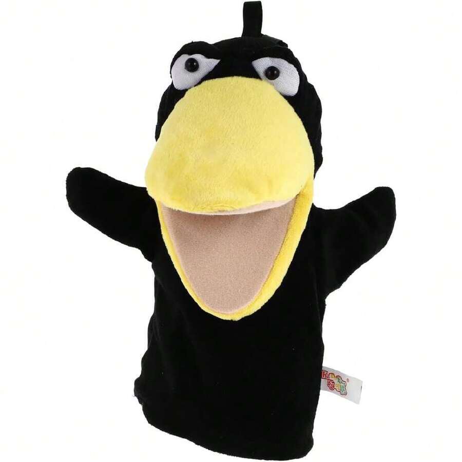 Lindos Titeres De Mano De Animales, Marionetas De Mano Juguete De Educación Temprana, Marioneta De Animal para Niños Animales, Titeres De Peluche,40981503 - Rosado Sandía - Ver 1