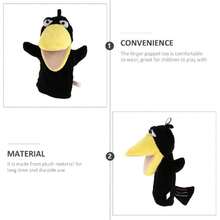 Lindos Titeres De Mano De Animales, Marionetas De Mano Juguete De Educación Temprana, Marioneta De Animal para Niños Animales, Titeres De Peluche,40981503 - Rosado Sandía - Ver 5