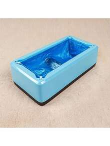 Automatic Shoe Cover Dispenser - Comes With 200 Disposable Waterproof Anti-Slip Shoe Covers, Suitable For Men's Shoes Size 12 And Below, Applicable For Home, Office, Factory And Indoor Environments - A - View 5