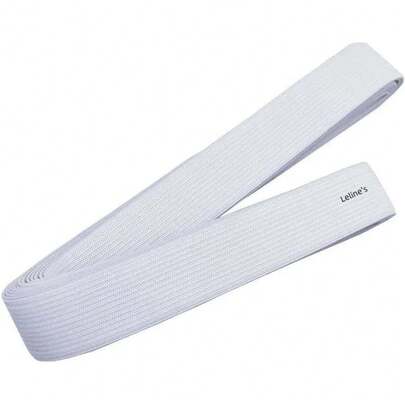 Knit Elastic Band For Sewing 1 Inch Wide White Stretch Elastic Waistband Cord Soft Comfortable 5 Yard Roll For Crafts Apparel