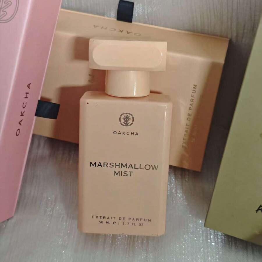 OAKCHA Marshmallow Mist Extrait De Parfum 50 ML 1.7FL OZ For Unisex Ideal For Dates, Office & Holiday Gift - MARSHMALLOW MIST - View 1