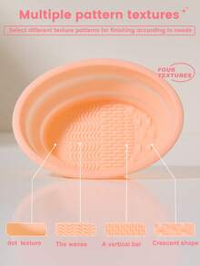 20-Piece Professional Makeup Brush Set, Full Kit Including 9 Brushes (Powder, Blush, Highlighter, Eyeshadow), 5 Beauty Sponges, 2 Puff Pads, Cleaning Bowl, Eyelash Curler, And A Portable Letter-Pattern Makeup Bag – A Complete Makeup Tool Set - Multicolor - View 7