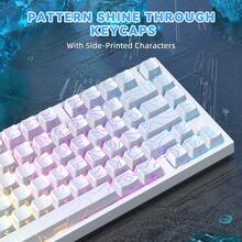 ATTACK SHARK R82 HE Rapid Trigger Wired Mechanical Gaming Keyboard TKL NKRO With 8K Polling,0.005mm RT Accuracy,256K Scan Rate,5 Layer Sound Damped,Hall Effect Magnetic Switch,Driver For PC - Nhiều màu - Xem 5