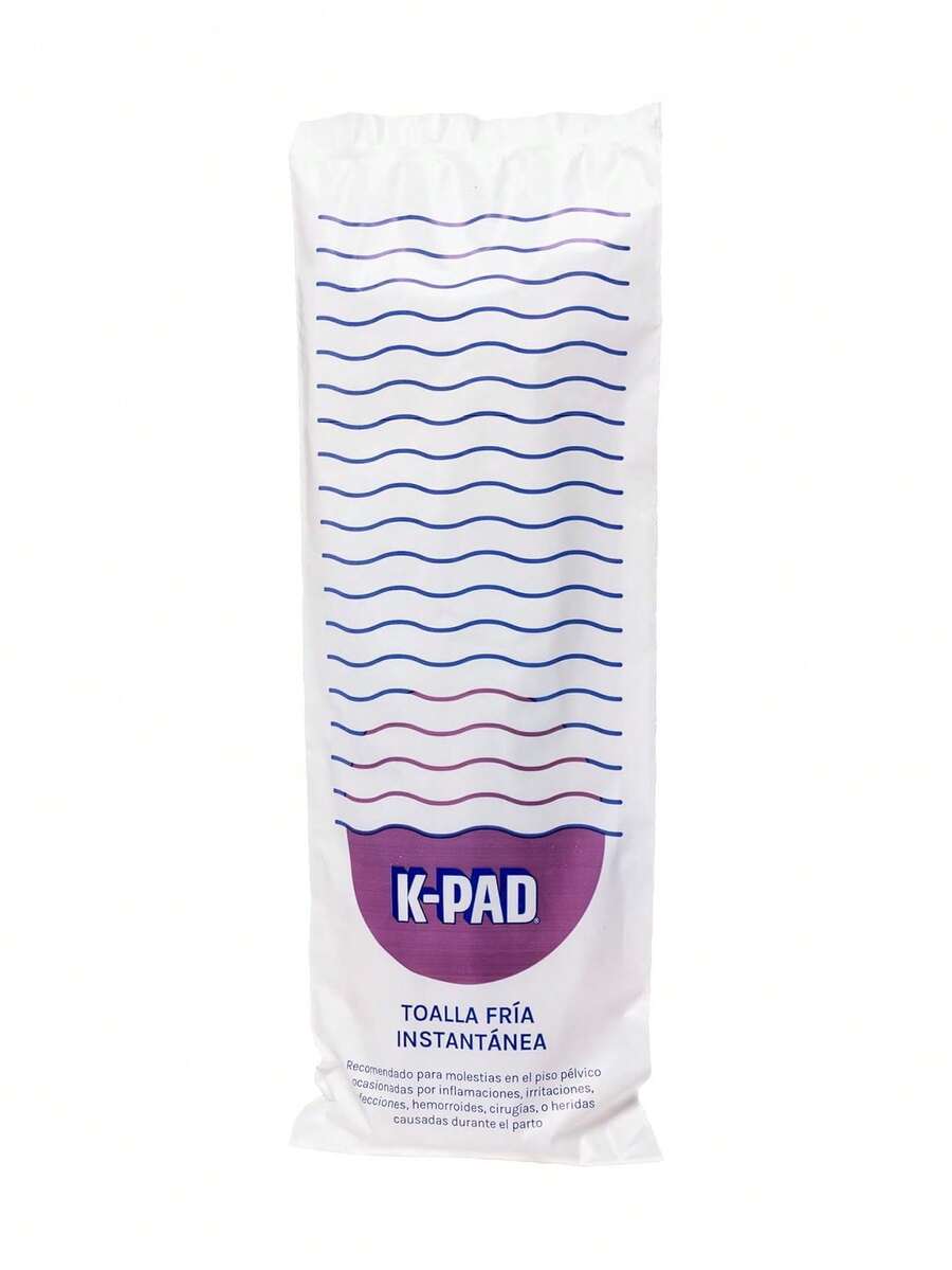 Toallas Sanitarias Absorbentes que Brindan Frío Instantáneo en la Zona Perineal | Compresas de Terapia Fría Ideales para la Recuperación Postparto, Cirugías e Inflamación (Contiene 10),40982188 - Neblina azul - Ver 1