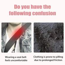 2pcs/1pc Car Shoulder Protection DIY Flower Car Seat Belt Cover Four Seasons Universal Comfortable Anti Pinch Protective Pad Cover - Cloth Flowers - View 8