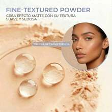 Polvo Facial – Control de Brillos, Resistente al Agua y Protección Solar SPF50 PA+++ - Carne - Ver 2