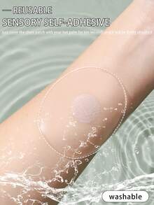 12 Pcs Women's Reusable Nipple Covers – Invisible Silicone Pasties, With/Without Travel Case, Perfect For Backless & Strapless Outfits - Multicolor - View 4