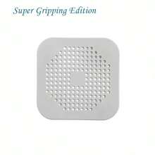 1/3pcs Drain Hair Catcher Filter, Suction Cup Sink Strainer, Square Silicone Shower Drain Cover, Durable & Easy To Clean Kitchen Bathroom Floor Drain Filter, Bathroom Kitchen Tool To Prevent Clogging - Multicolor - View 14