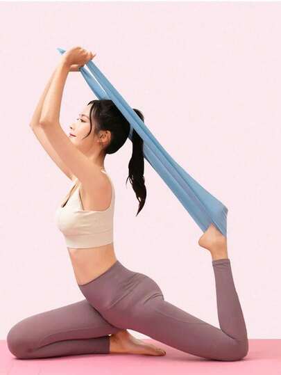 Yoga Resistance Bands For Beginners, Elastic Fitness Bands For Strength Training, Stretching, Latex Pull Ropes For Men And Women