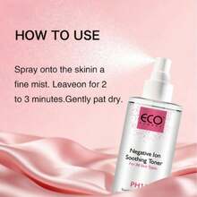 ECO FINEST 3.5 液盎司舒缓面部爽肤水 - 蕴含透明质酸、神经酰胺 NP 和益生菌发酵物，具有保湿滋润功效，平衡并舒缓肌肤，减少衰老迹象，适合油性、干性和敏感性肌肤。 - 粉紅色 - 查看 5