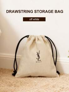 Yves Saint Laurent 套装包含：抽绳化妆包 + 柔焦遮瑕粉、遮瑕粉底、保湿粉底液 #B10，旅行装 - 5克/0.17盎司 - 米白色+粉紅色 - 查看 5