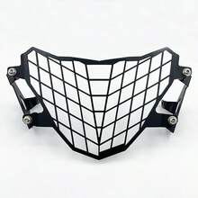 For BMW G310GS G310R 2017-2024, Modified Aluminum Headlight Protective Cover, Front Large Lampshade - - A - View 2