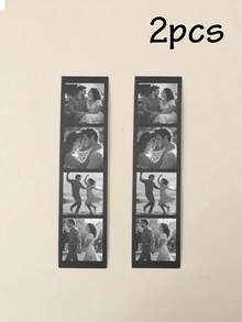 LICVIC Tira de fotos personalizada, marcapáginas personalizados, tira de cabina de fotos personalizada, tira de película, impresiones personalizadas de cabina de fotos, marco para tira de cabina de fotos, regalo personalizable de Día de San Valentín, aniversarios, regalos de pareja, moda, familia, amigos, regalo único - Estilo A - Ver 11