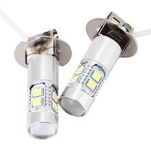 2 Pcs Car 50W 6000K‑6500K Conversion LED Headlight Fog Light Bulb (White Light) - A - View 2