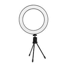 OISE ART STORE Anello Punto  Led Fotografia Makeup Video Diffusore Circolare 6" 16cm Dimmer - - Multicolore - Visualizzare 3