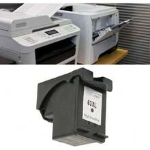 Cartuchos de Tinta 63XL 63 Reemplazo para Ink 63 63 63XL para OfficeJet 3830 5255 5258 4650 5255 Envy 4520 4512 4513 4516 Deskjet 1112 1110 3634 3639 3632 2130 2132 Impresora(H 63XLBK Negro),40983186 - Rojo violeta - Ver 6