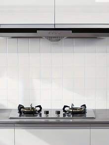 自粘透明保护膜，厨房防油防水可移除墙纸，适用于墙面和橱柜保护，耐热贴纸，透明瓷砖墙贴 - 彩色 - 查看 5